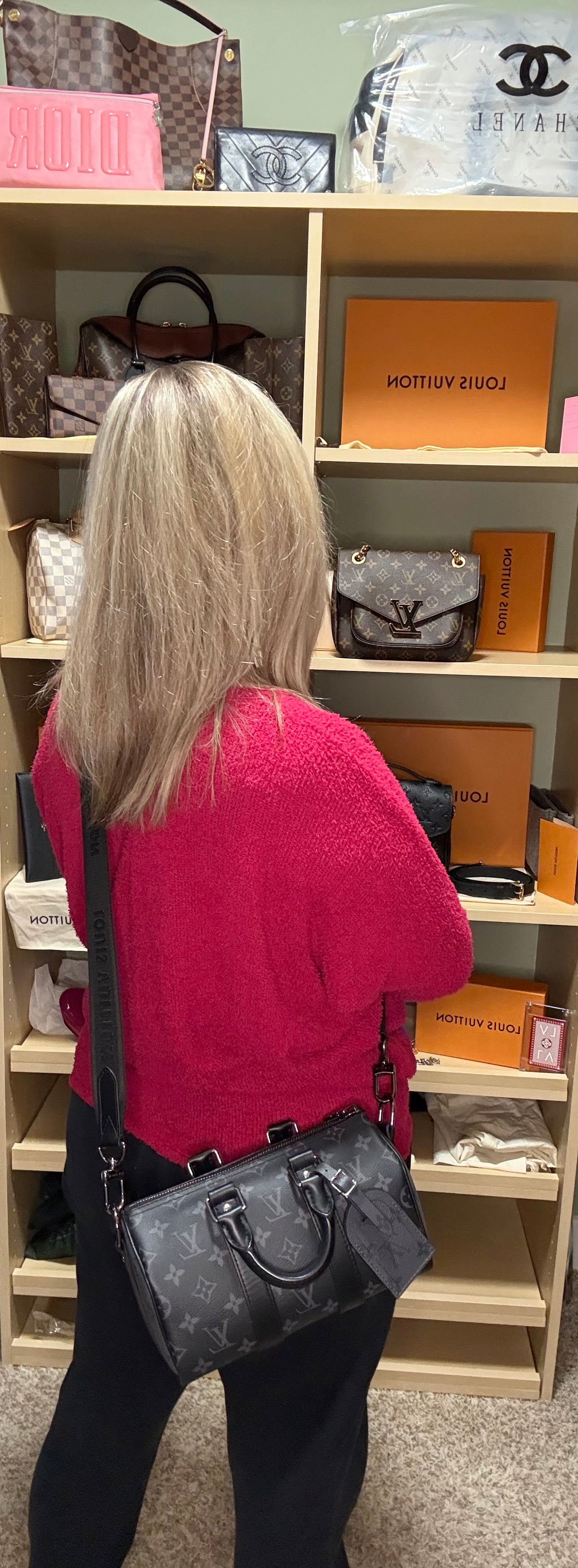 Louis Vuitton Keepall Bandouliere 25 Reverse Eclipse Monogram