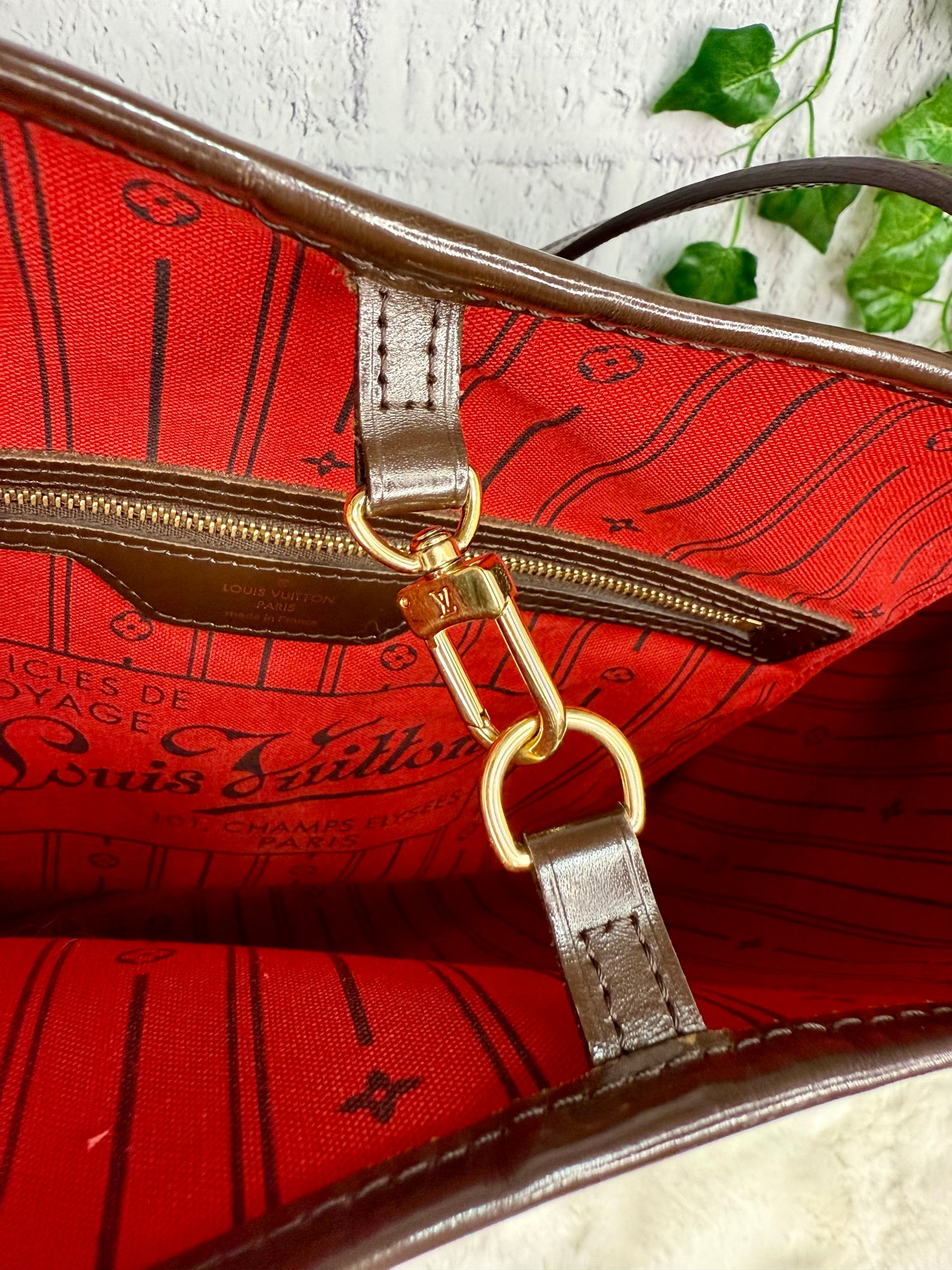 Louis Vuitton Damier Ebene Neverfull MM