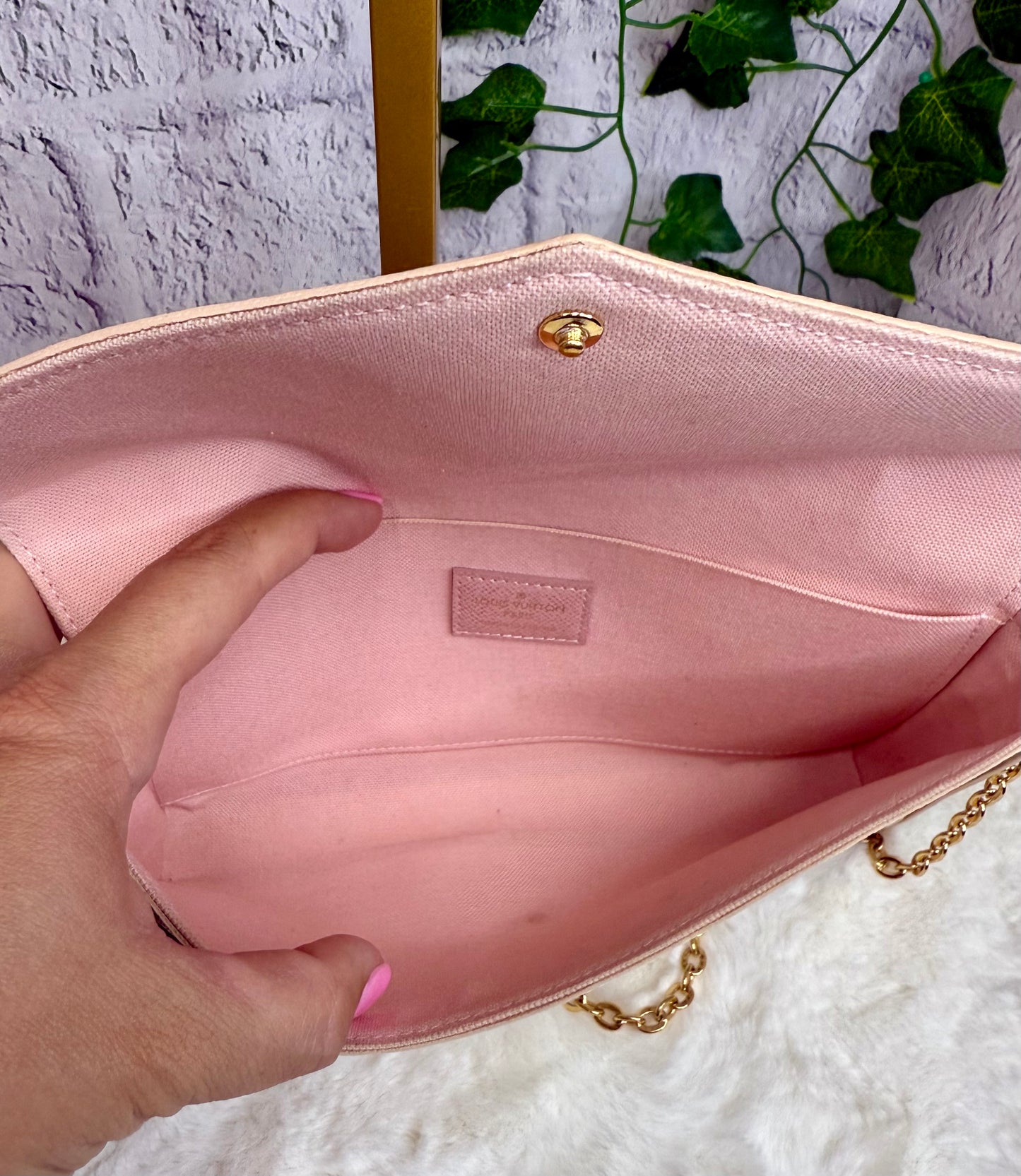 Louis Vuitton Damier Azur Pochette Felicie w/ Inserts
