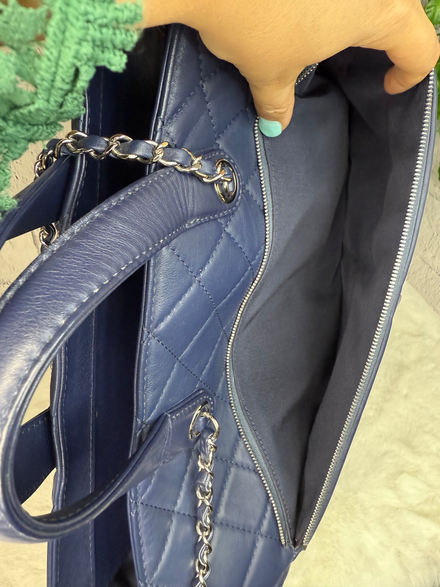 Chanel Calfskin Ultra Pocket Shopping Tote