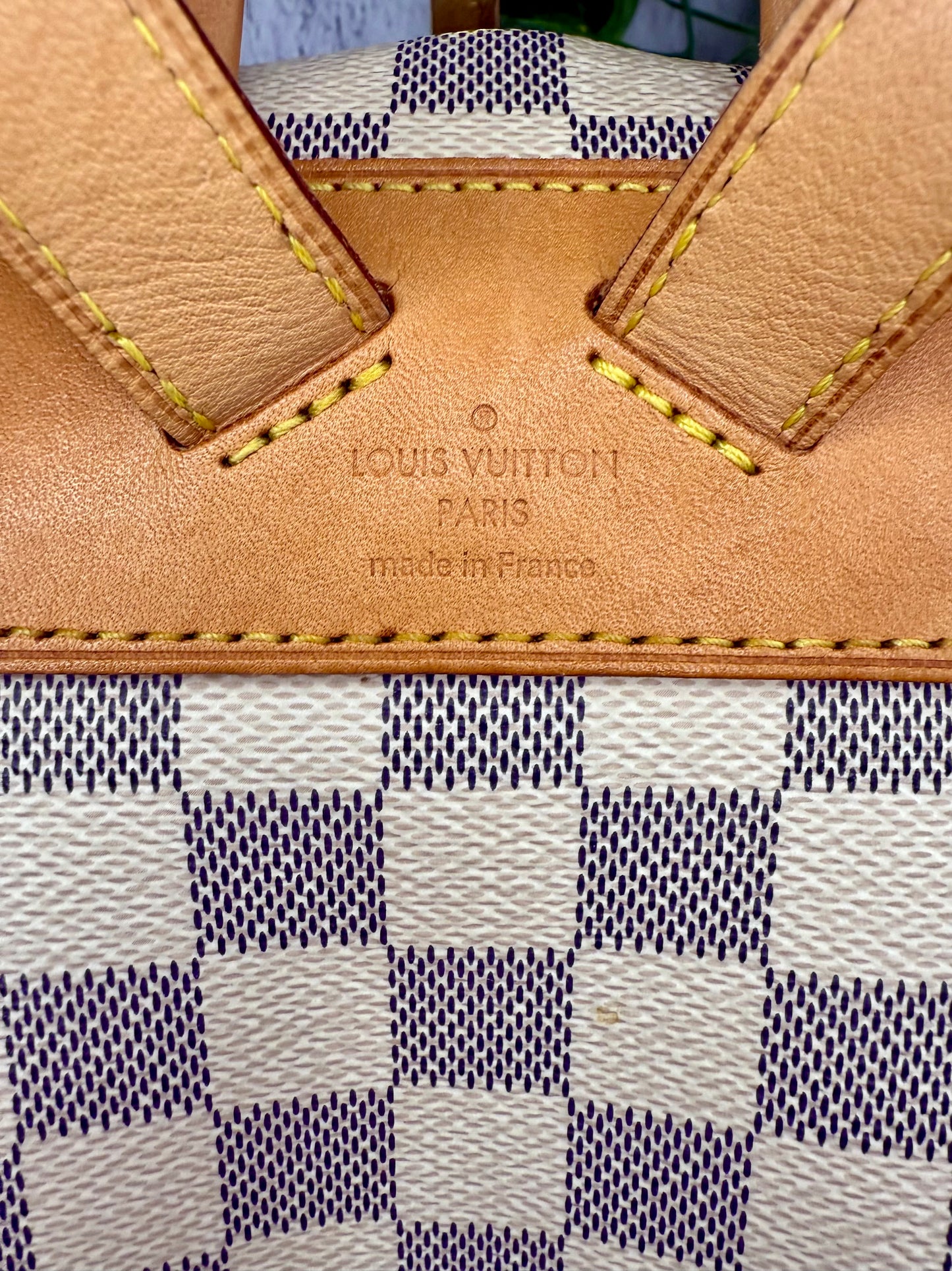 Louis Vuitton Damier Azur Sperone Backpack