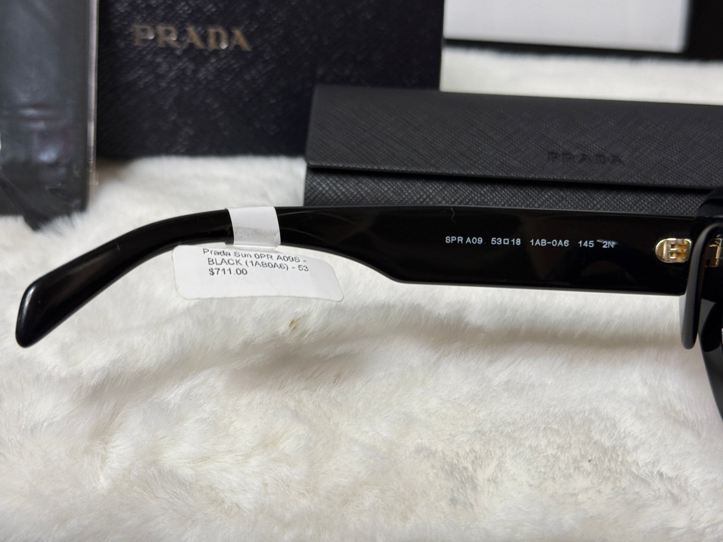 Prada 53 MM Butterfly Sunglasses NEW