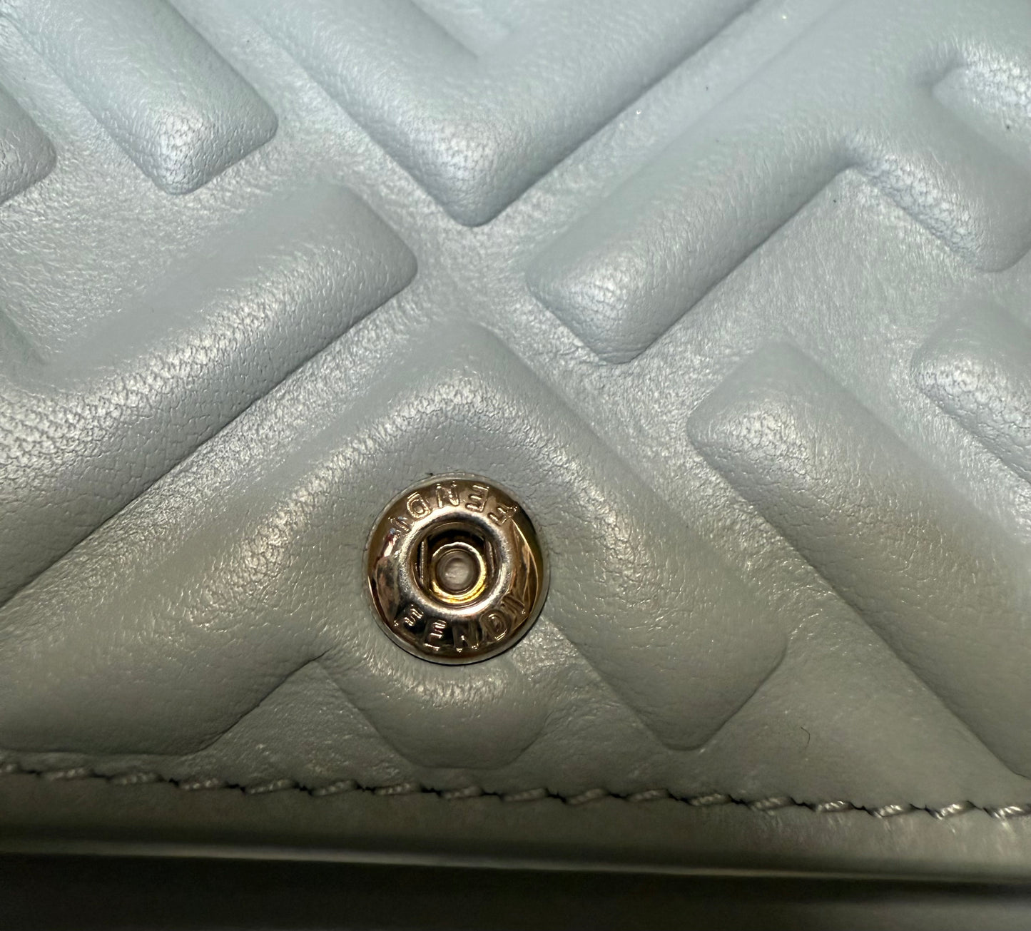 Fendi Baguette Micro Trifold Wallet