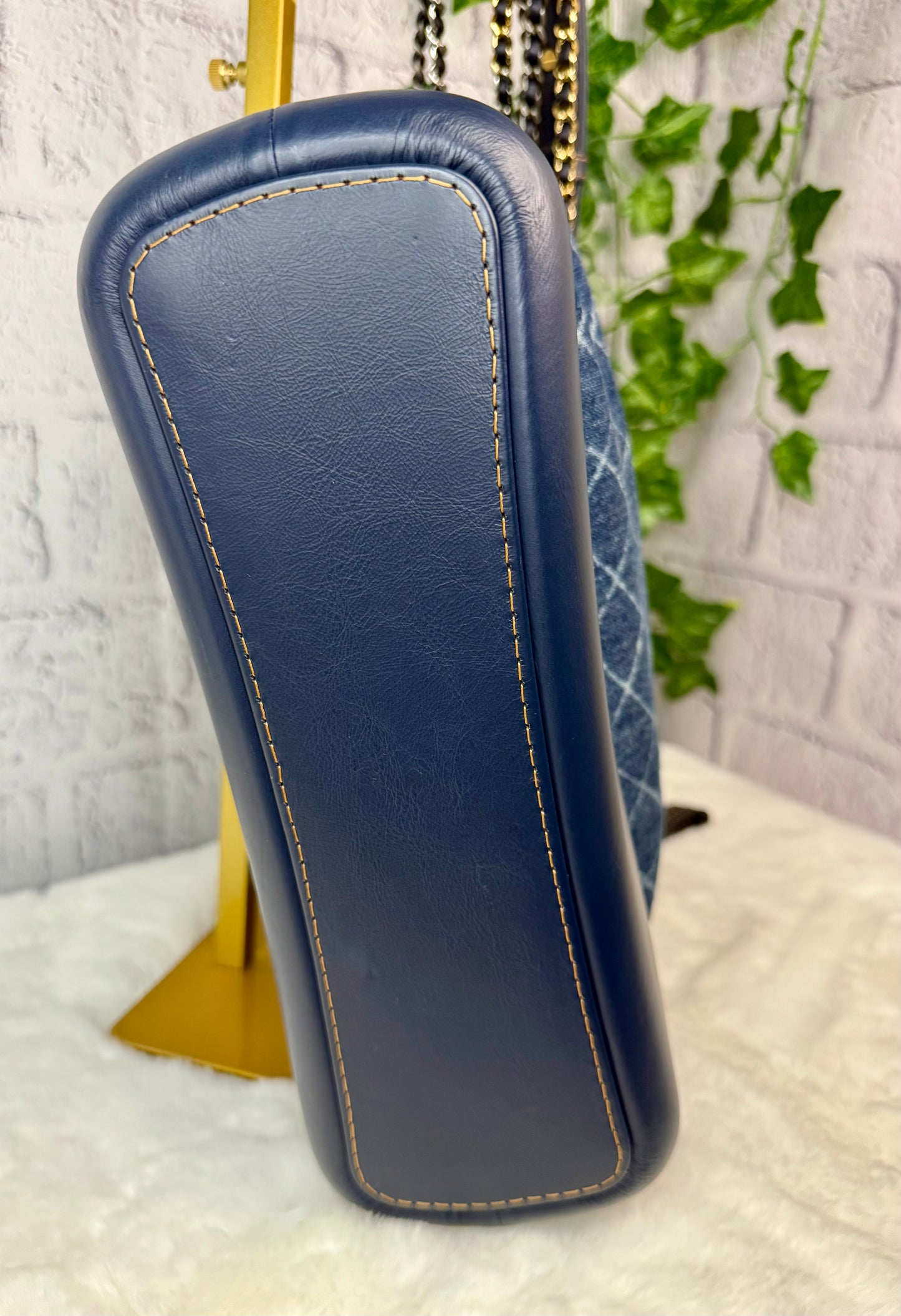 Chanel Denim Gabrielle Zip Hobo Large