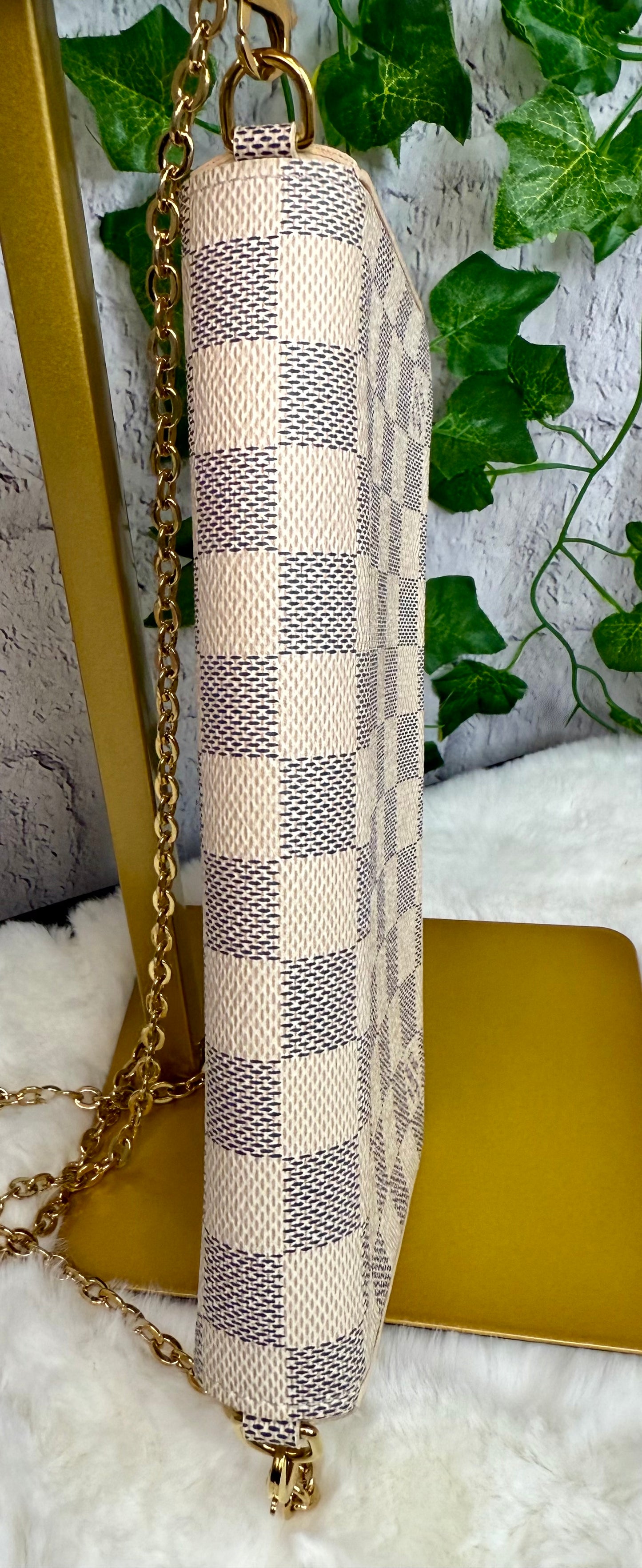 Louis Vuitton Damier Azur Pochette Felicie w/ Inserts