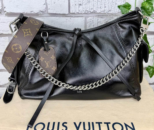 Louis Vuitton Carryall Cargo Vibe PM (Black) - Pristine