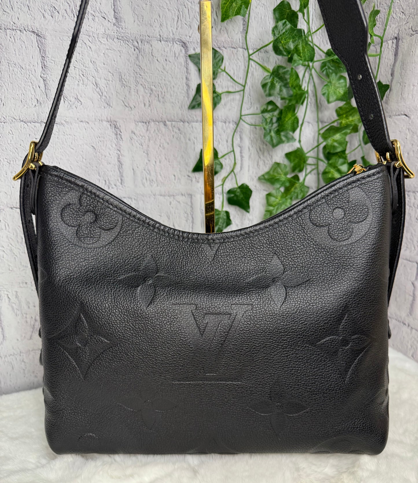 Louis Vuitton Carry All PM Empreinte Noir w/ Pouch