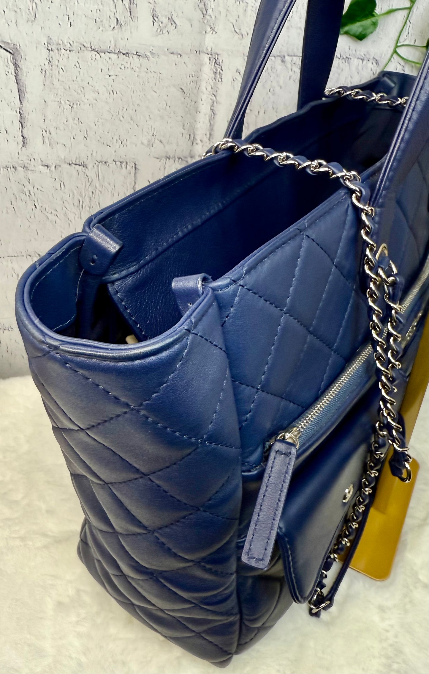 Chanel Calfskin Ultra Pocket Shopping Tote