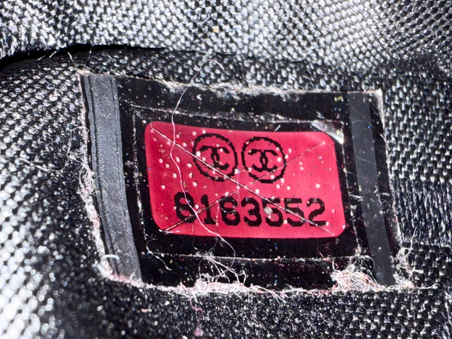 Vintage Chanel Perforated Camellia