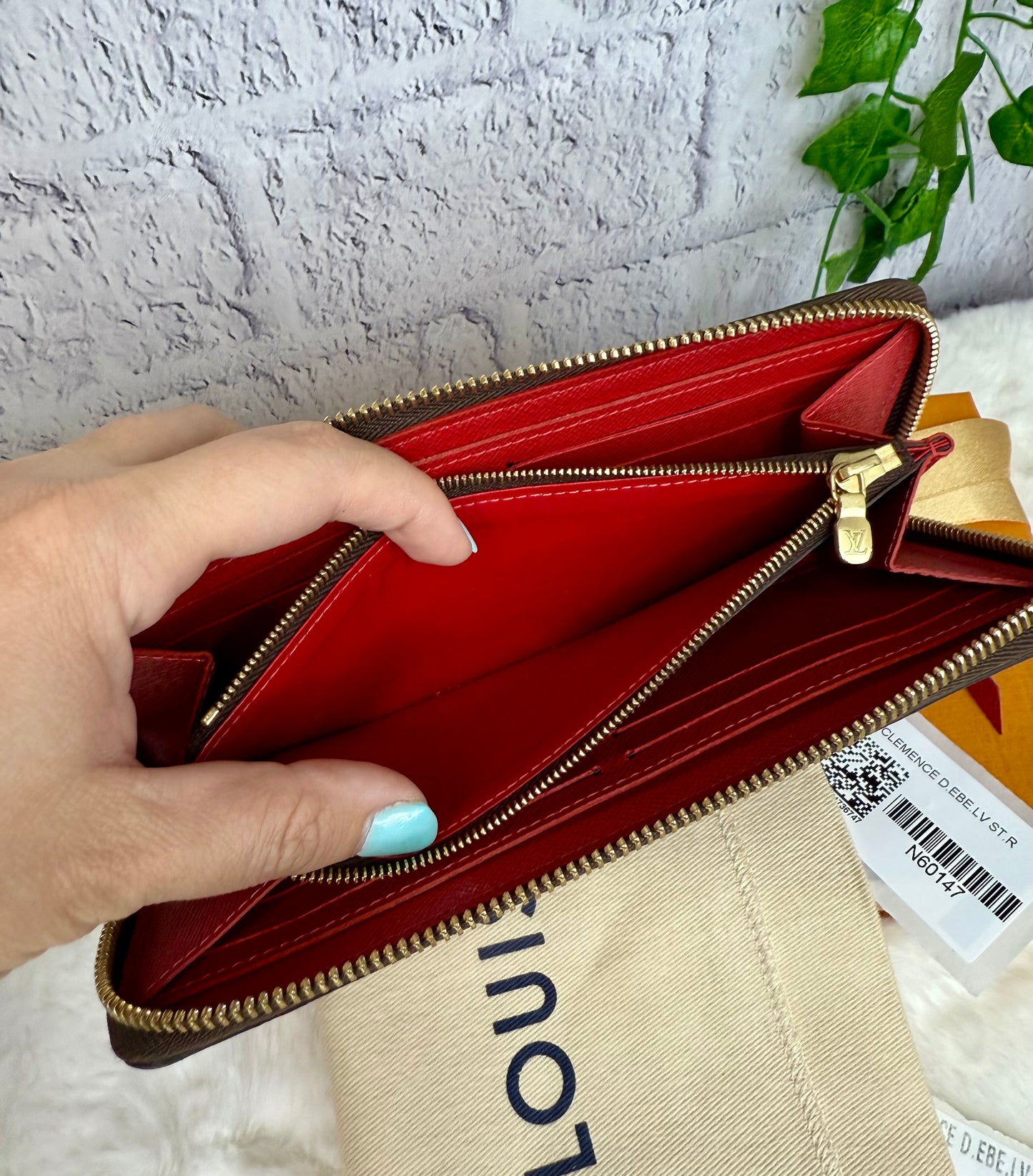 Louis Vuitton Limited Edition Clemence Patches Wallet