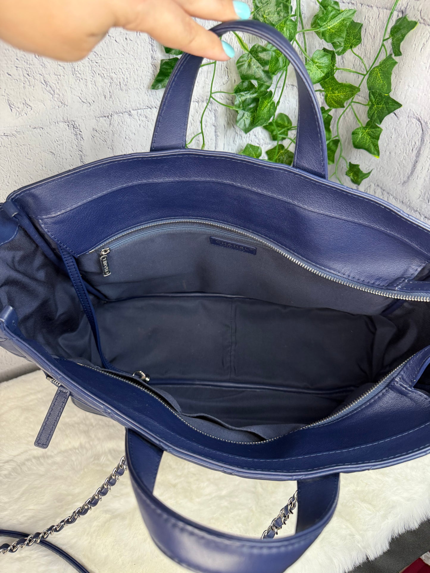 Chanel Calfskin Ultra Pocket Shopping Tote