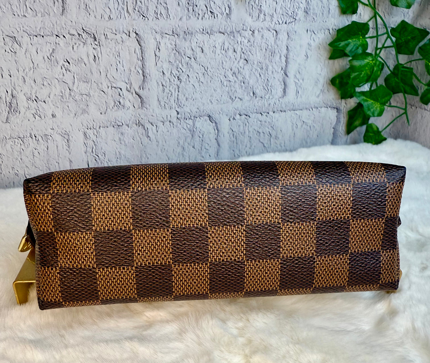 Louis Vuitton Damier Ebene Cosmetic Pouch PM
