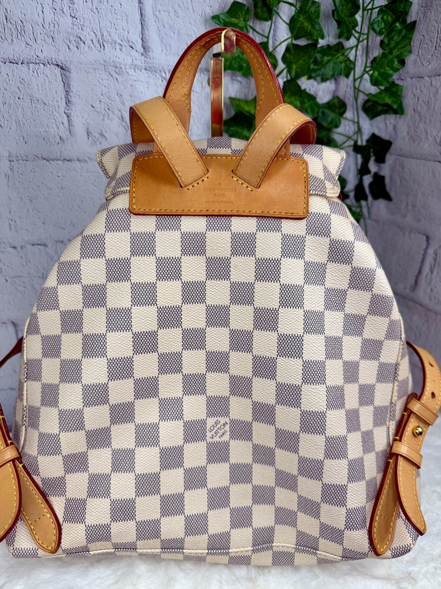 Louis Vuitton Damier Azur Sperone Backpack