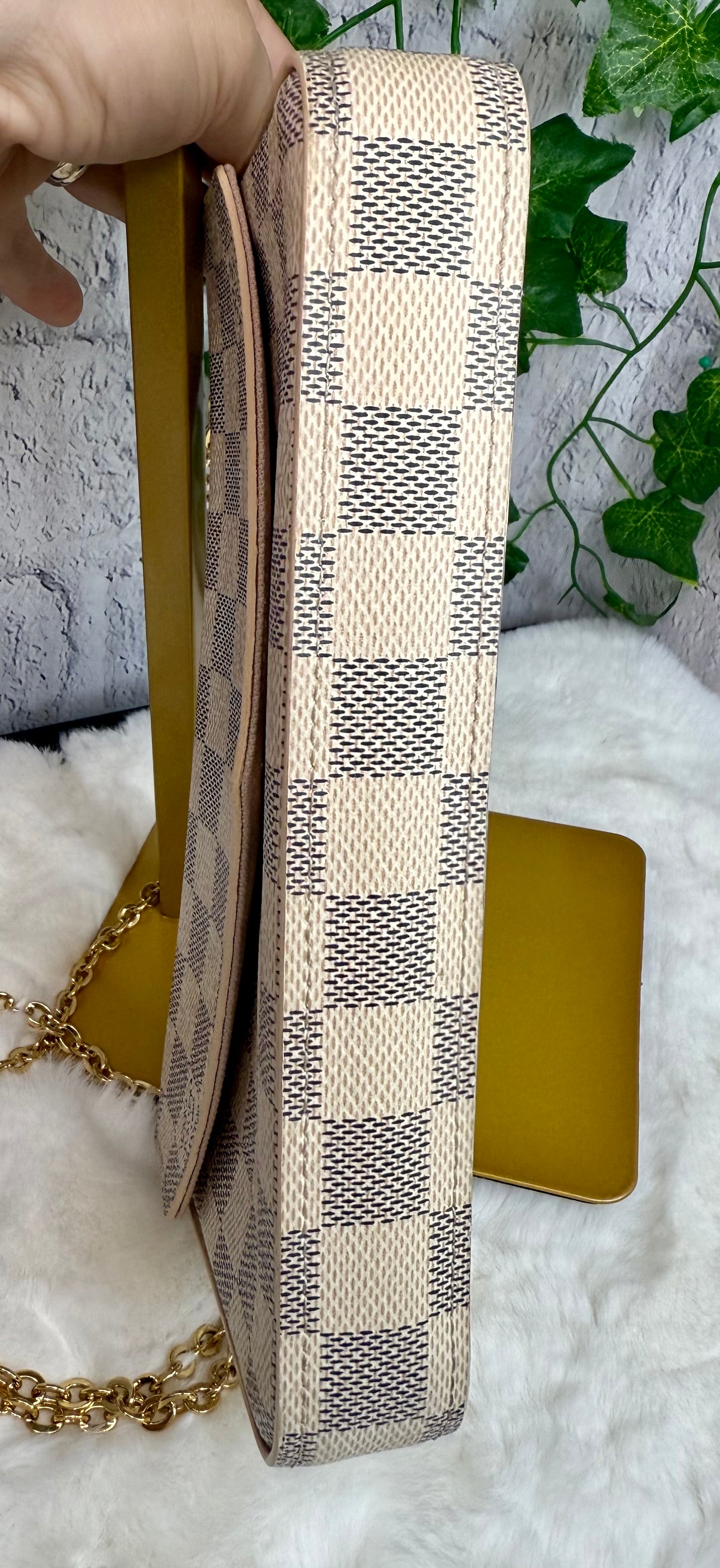 Louis Vuitton Damier Azur Pochette Felicie w/ Inserts