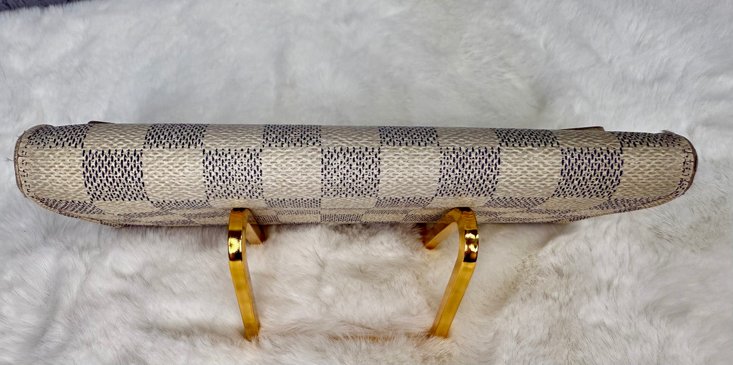 Louis Vuitton Portefeuille Sarah Wallet Damier Azur