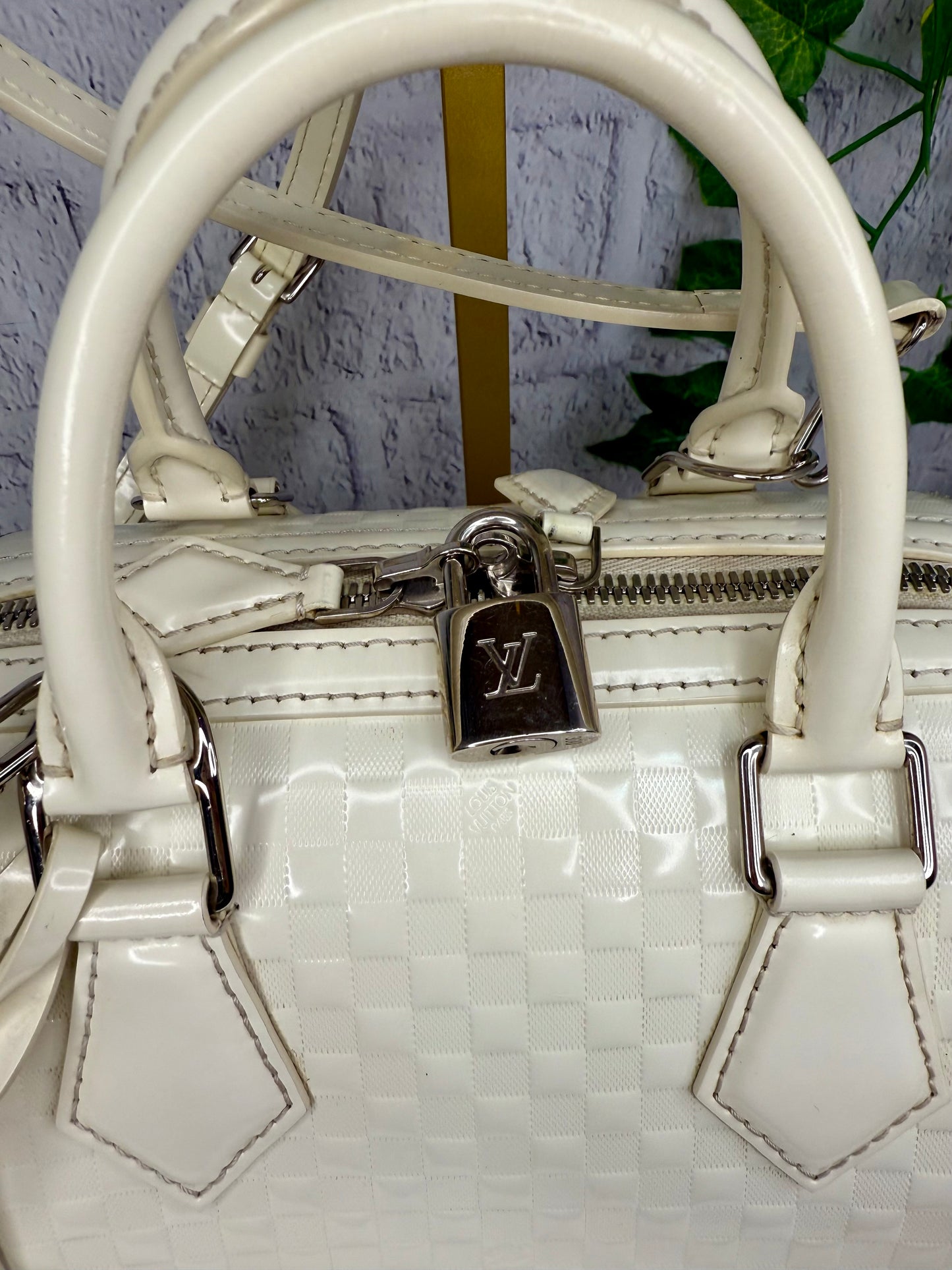 Louis Vuitton Damier Facette Speedy Cube