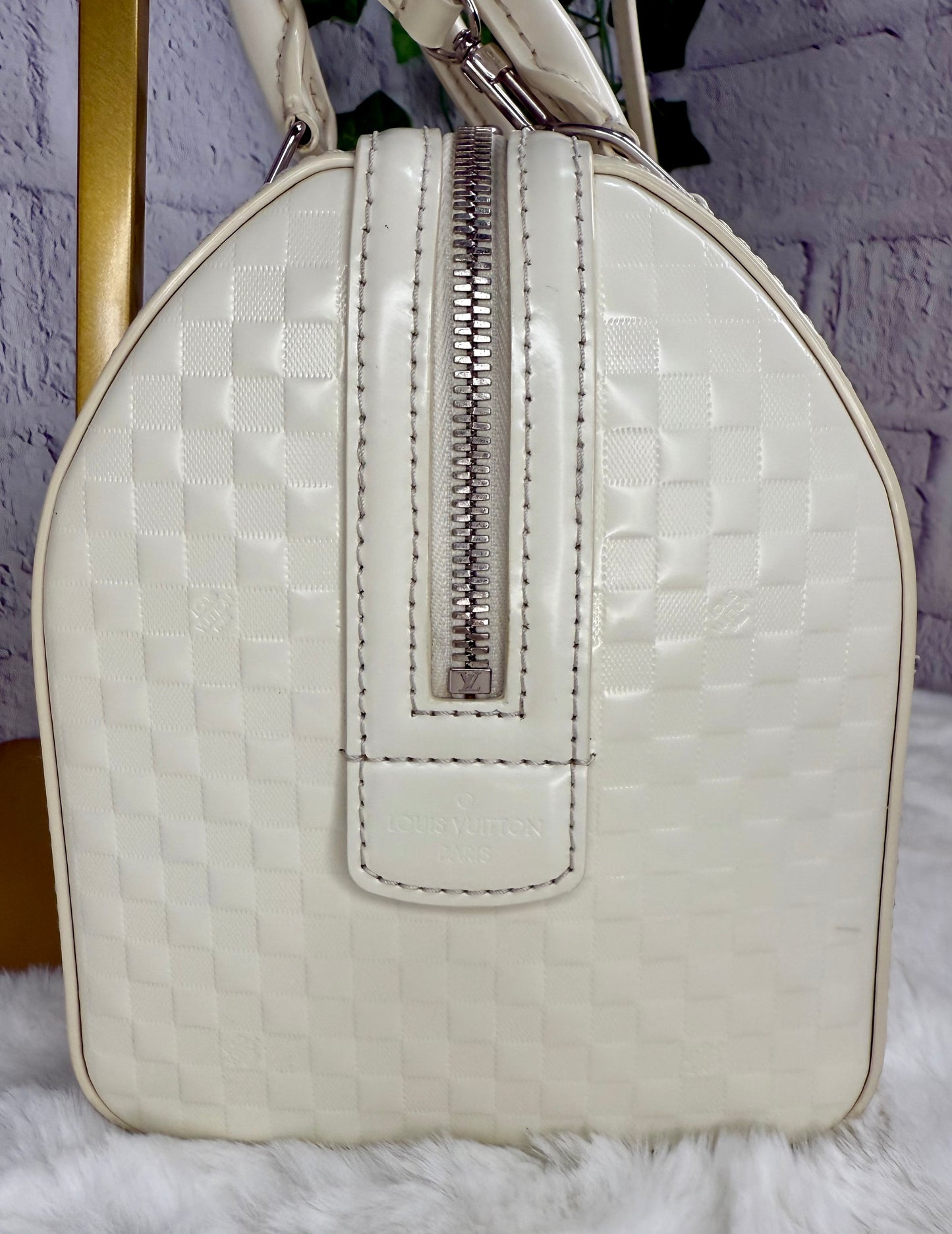 Louis Vuitton Damier Facette Speedy Cube
