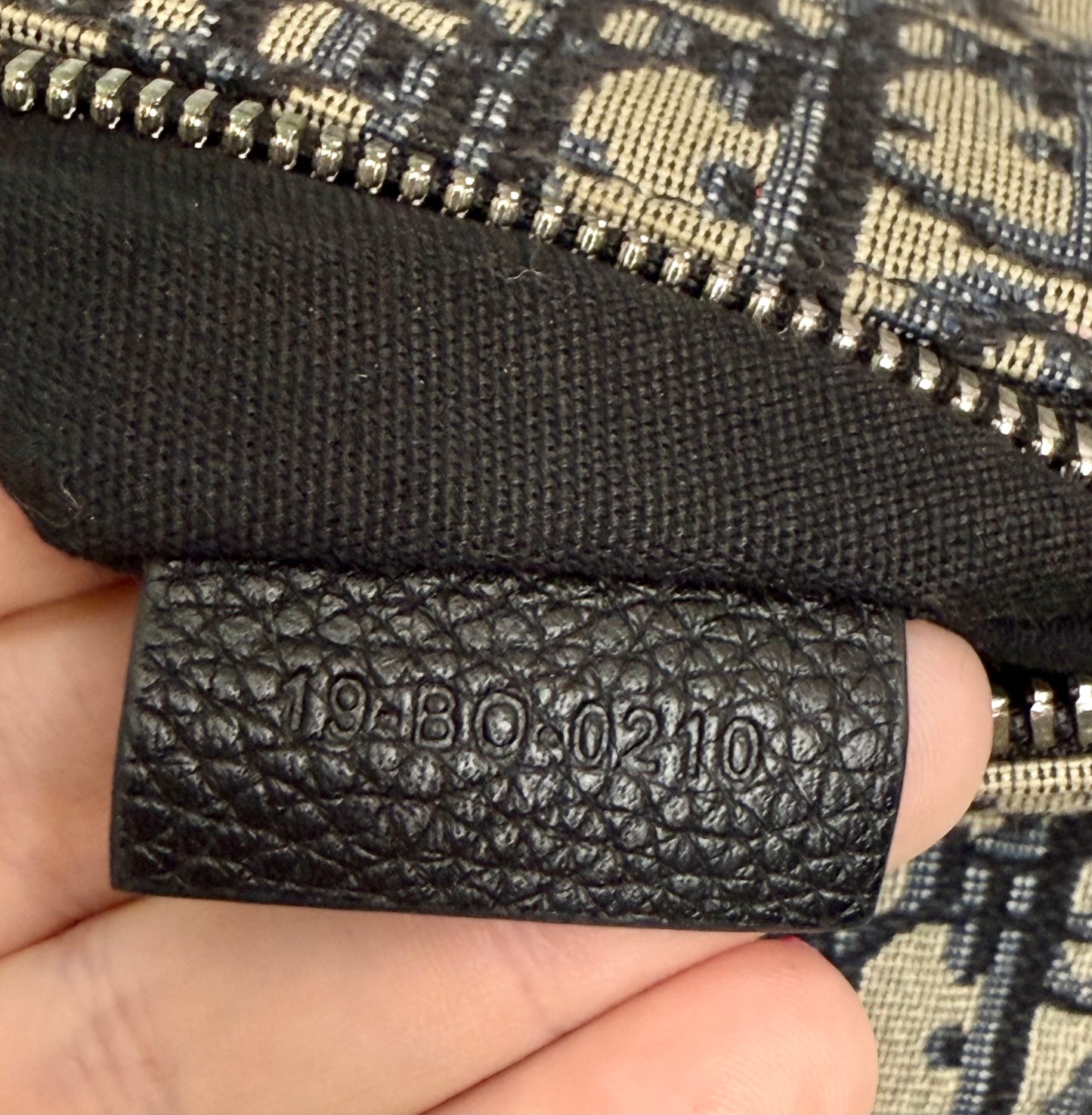 Dior Oblique Jacquard Saddle Crossbody/Belt Bag