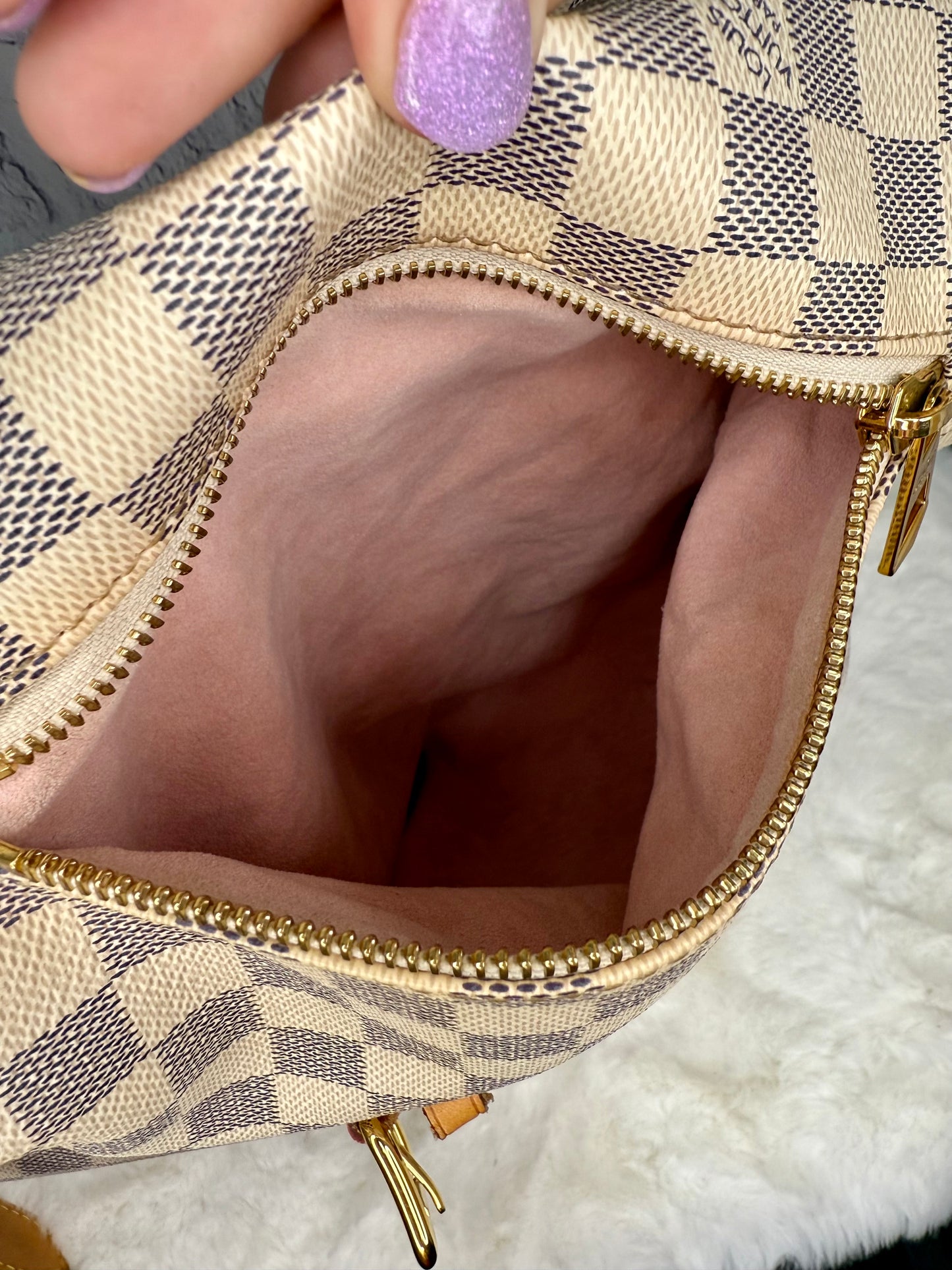 Louis Vuitton Damier Azur Sperone Backpack