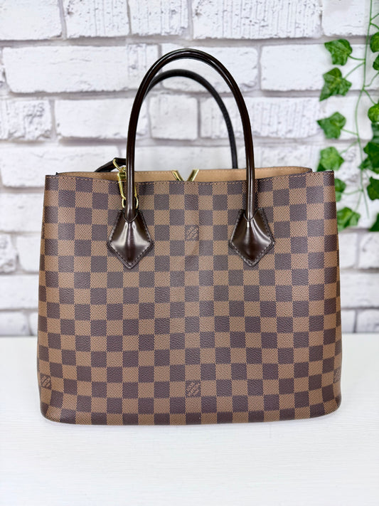Louis Vuitton Kensington Tote (Damier Ebene) - Very Good