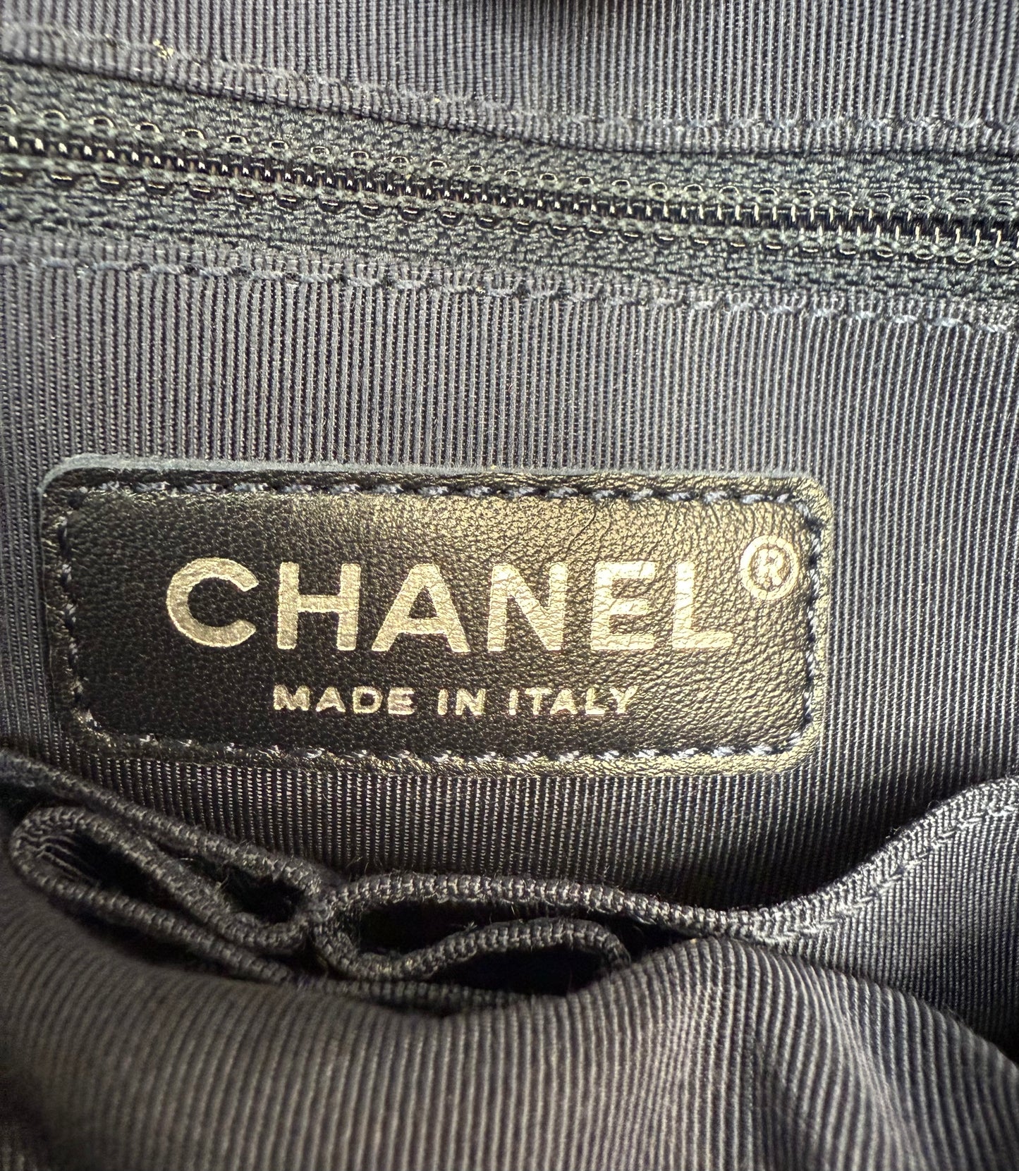 Chanel Denim Gabrielle Zip Hobo Large