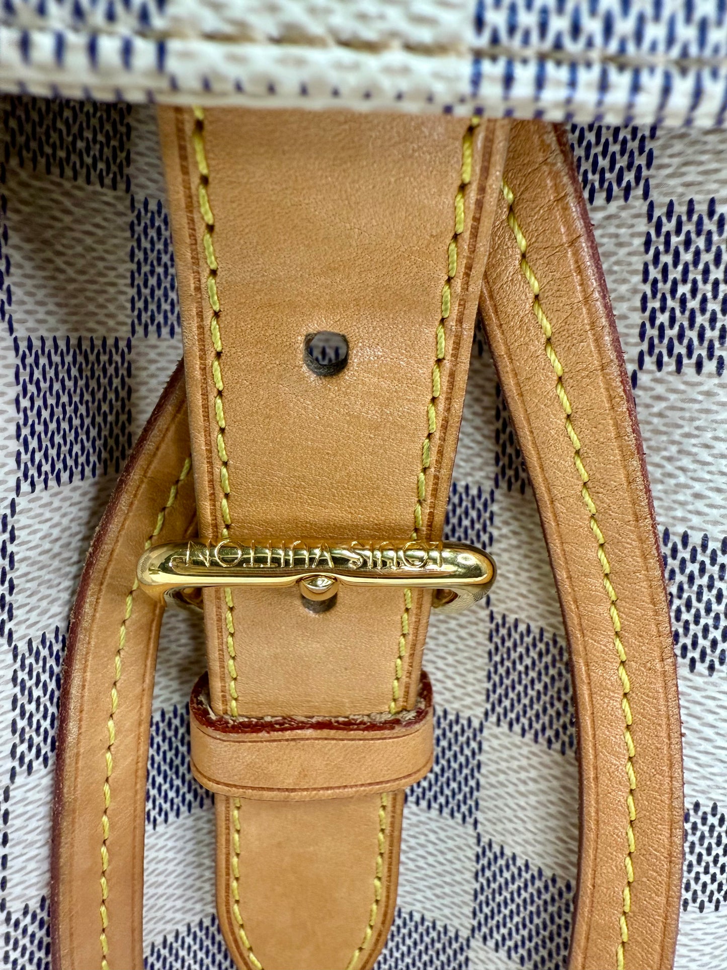 Louis Vuitton Damier Azur Sperone Backpack