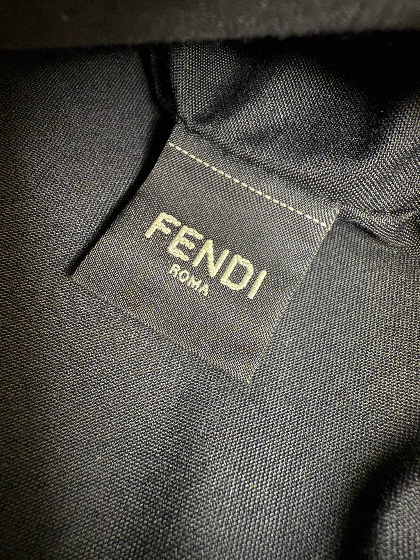 FENDI FF Logo Crossbody Camera Bag