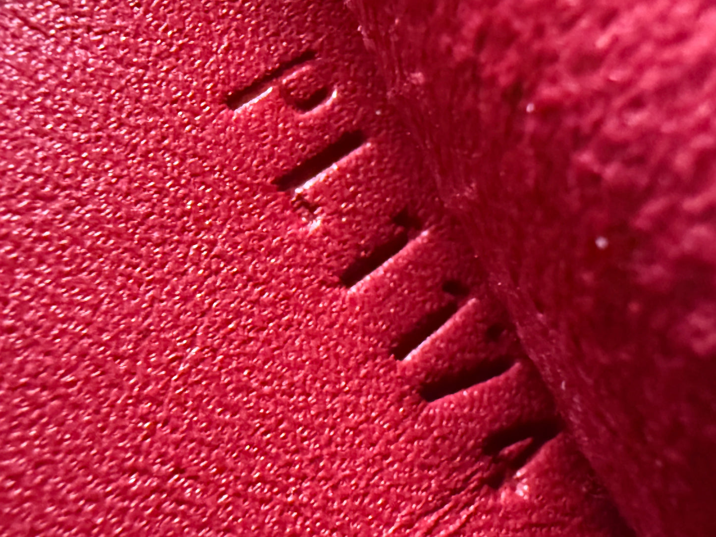 Louis Vuitton Calfskin Chain Louise MM - Raspberry