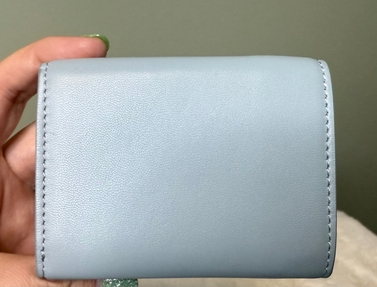 Fendi Baguette Micro Trifold Wallet