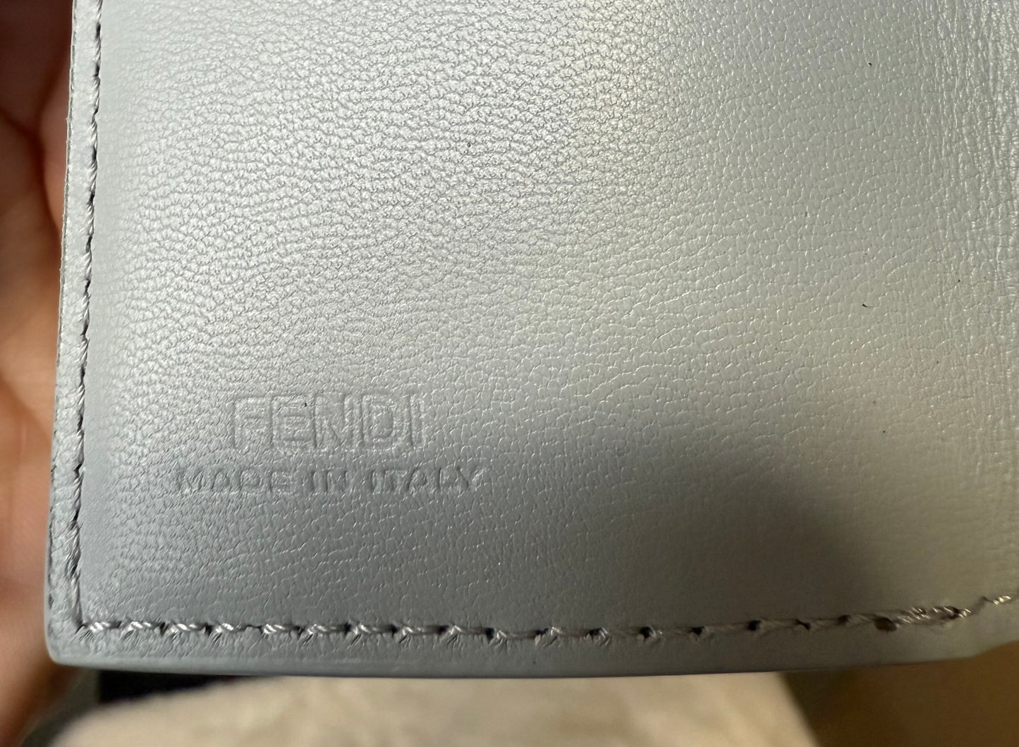Fendi Baguette Micro Trifold Wallet