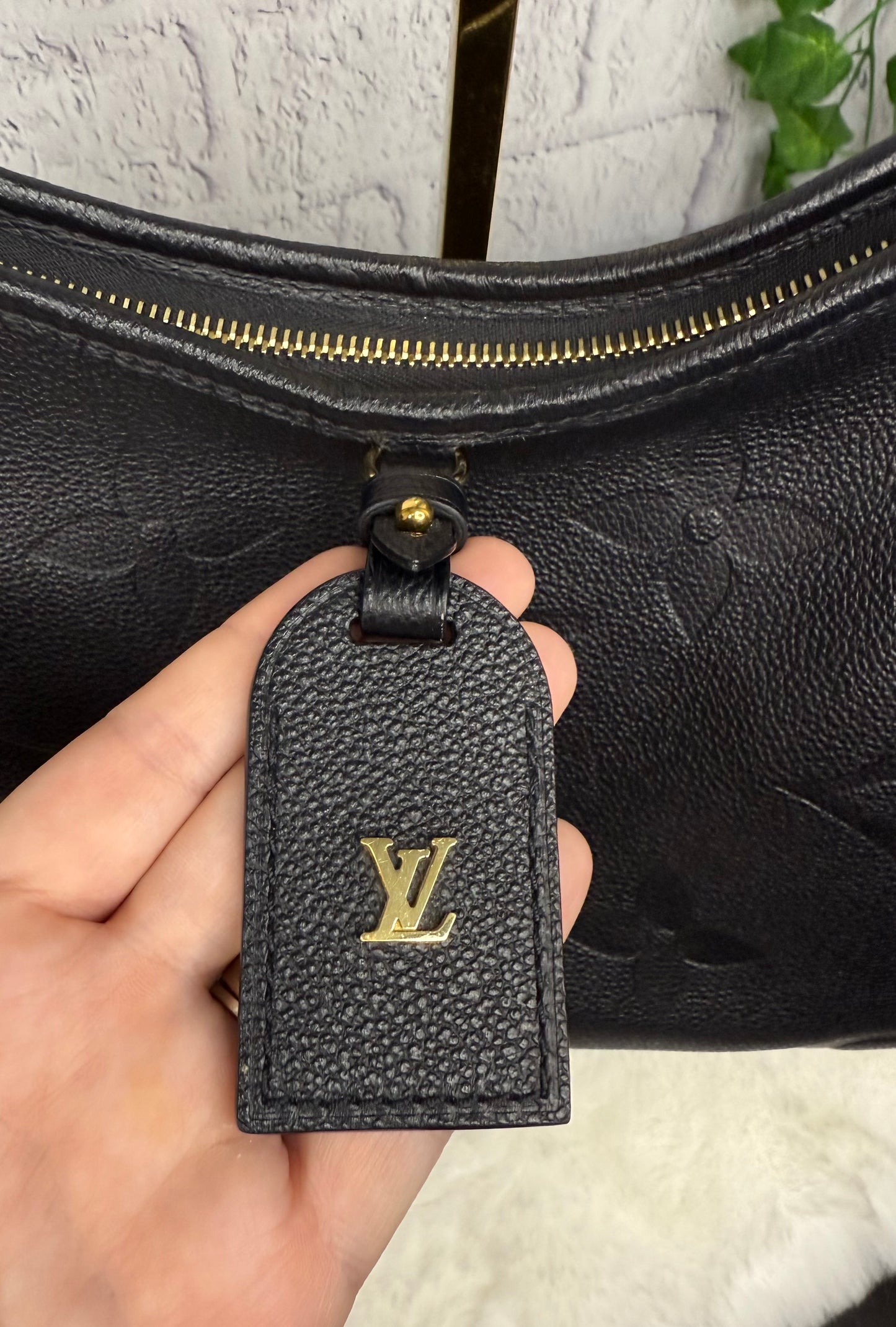 Louis Vuitton Carry All PM Empreinte Noir w/ Pouch
