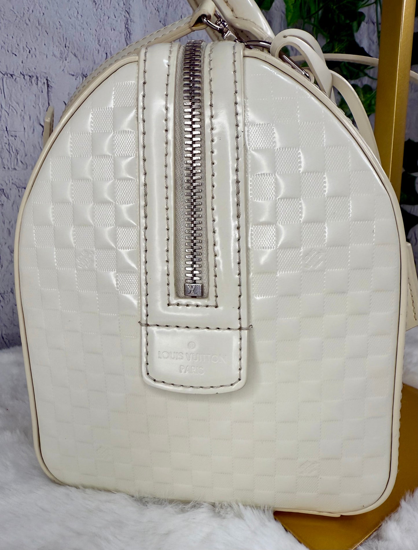 Louis Vuitton Damier Facette Speedy Cube