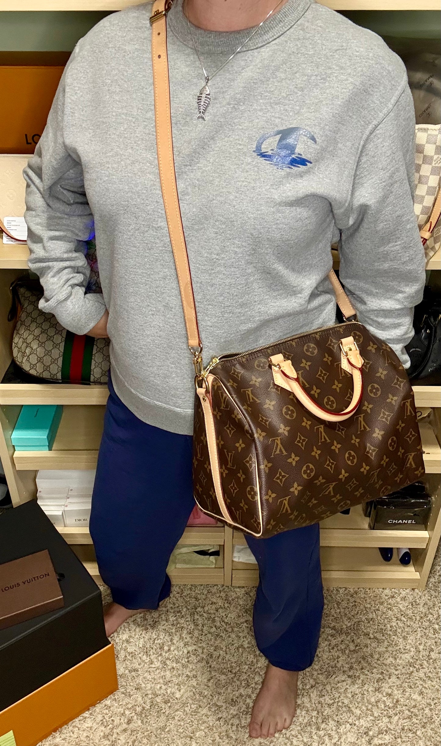 Louis Vuitton Speedy Bandouliere 30 Monogram