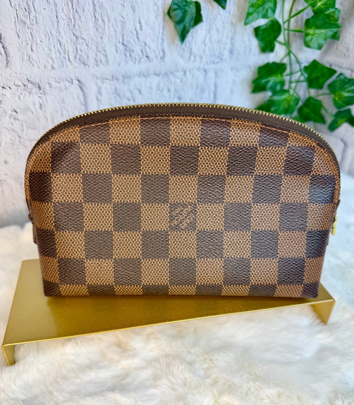 Louis Vuitton Damier Ebene Cosmetic Pouch PM