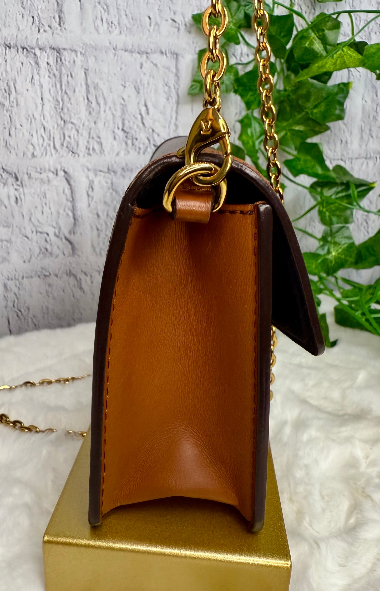 Louis Vuitton Reverse Monogram Dauphine Wallet On Chain