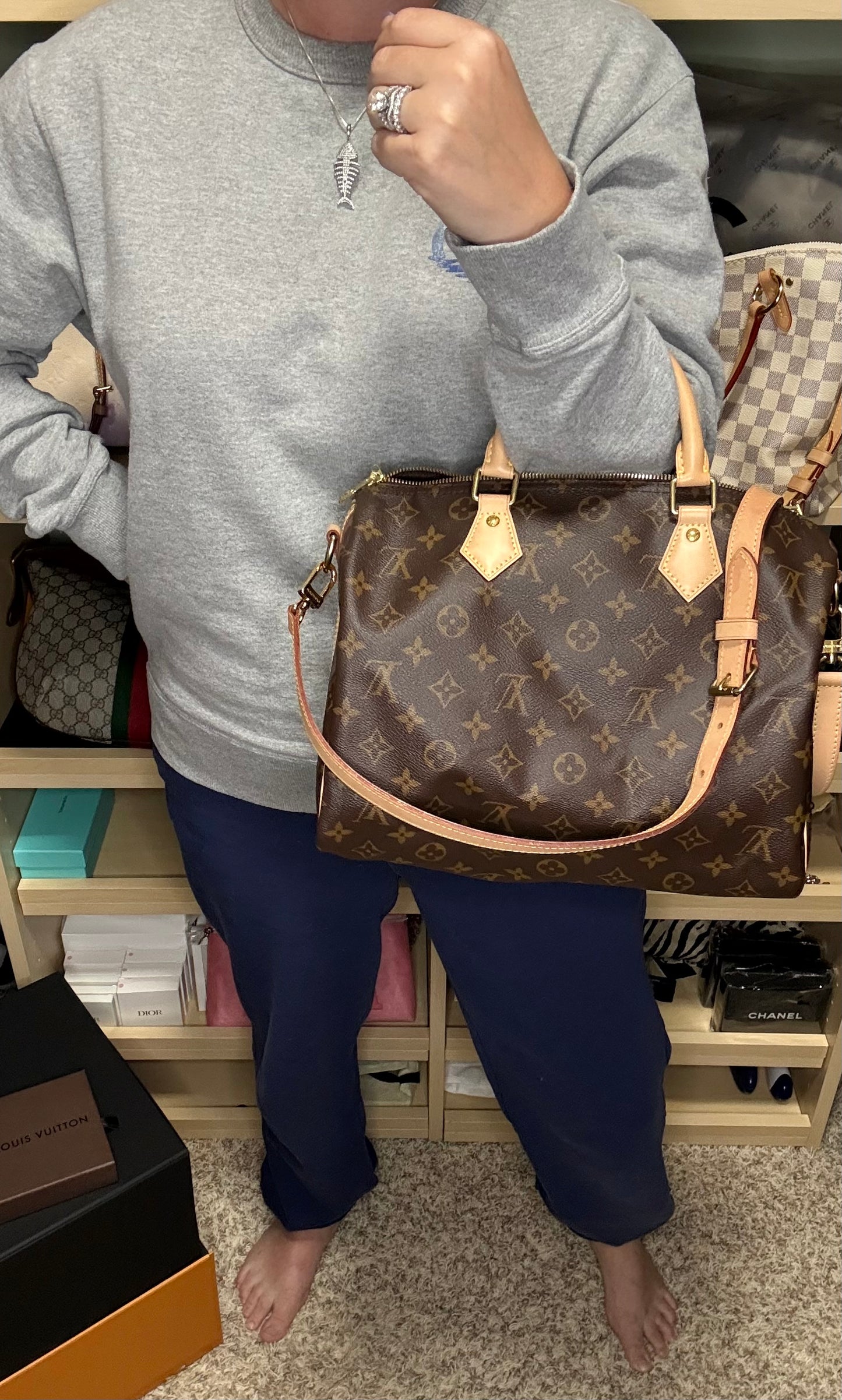 Louis Vuitton Speedy Bandouliere 30 Monogram