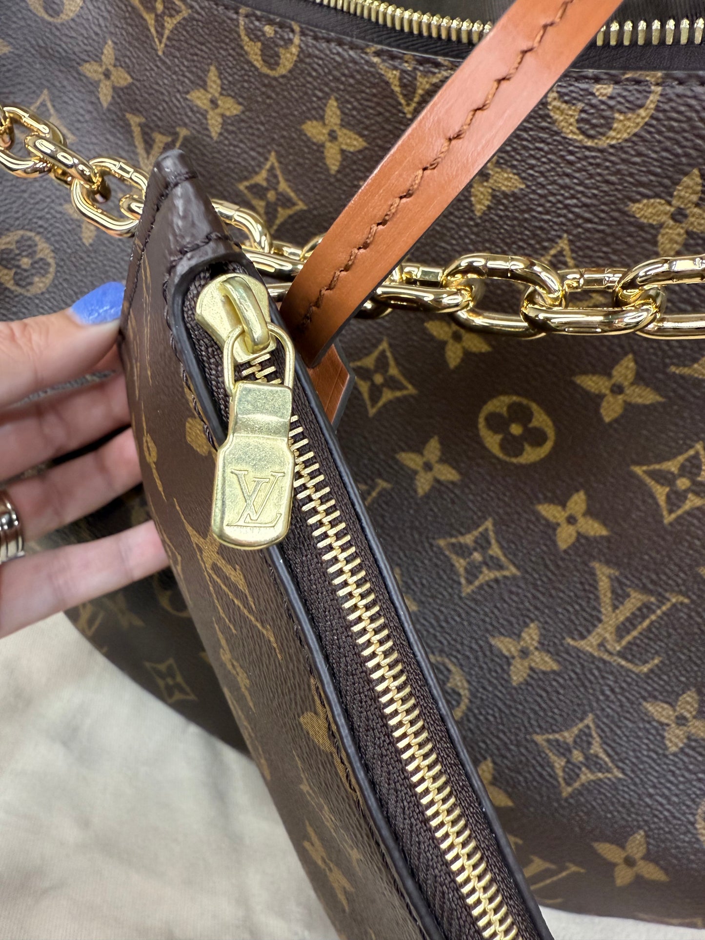 Louis Vuitton Loop Hobo Monogram Reverse with Pouch
