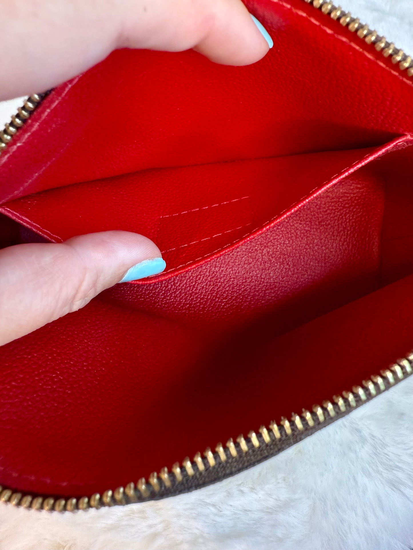 Louis Vuitton Damier Ebene Cosmetic Pouch PM