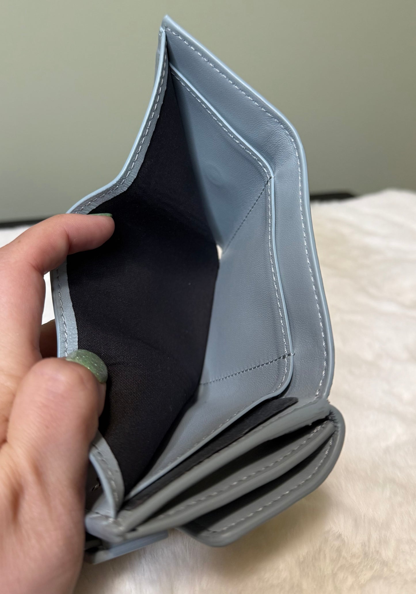 Fendi Baguette Micro Trifold Wallet
