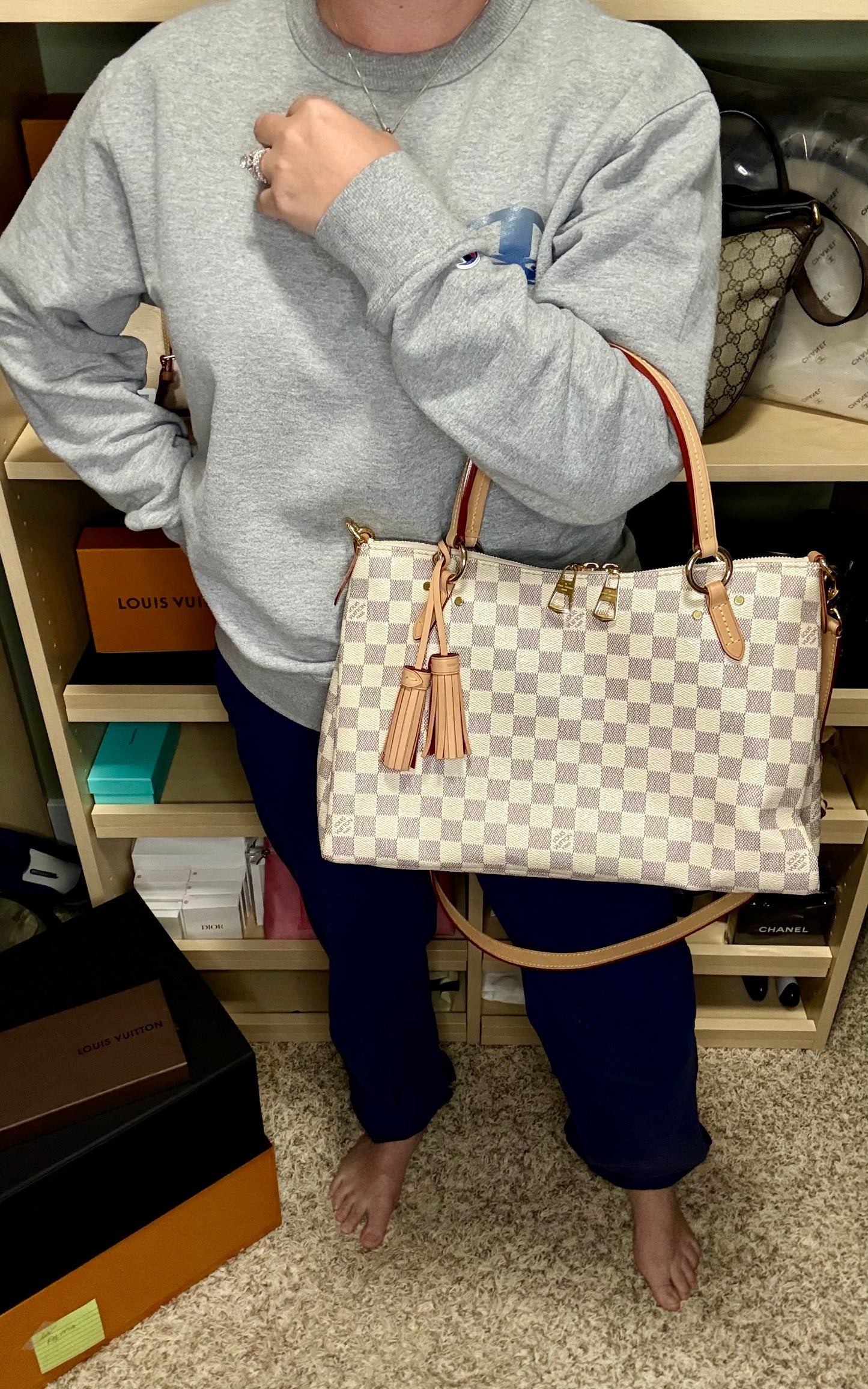 Louis Vuitton Damier Azur Lymington