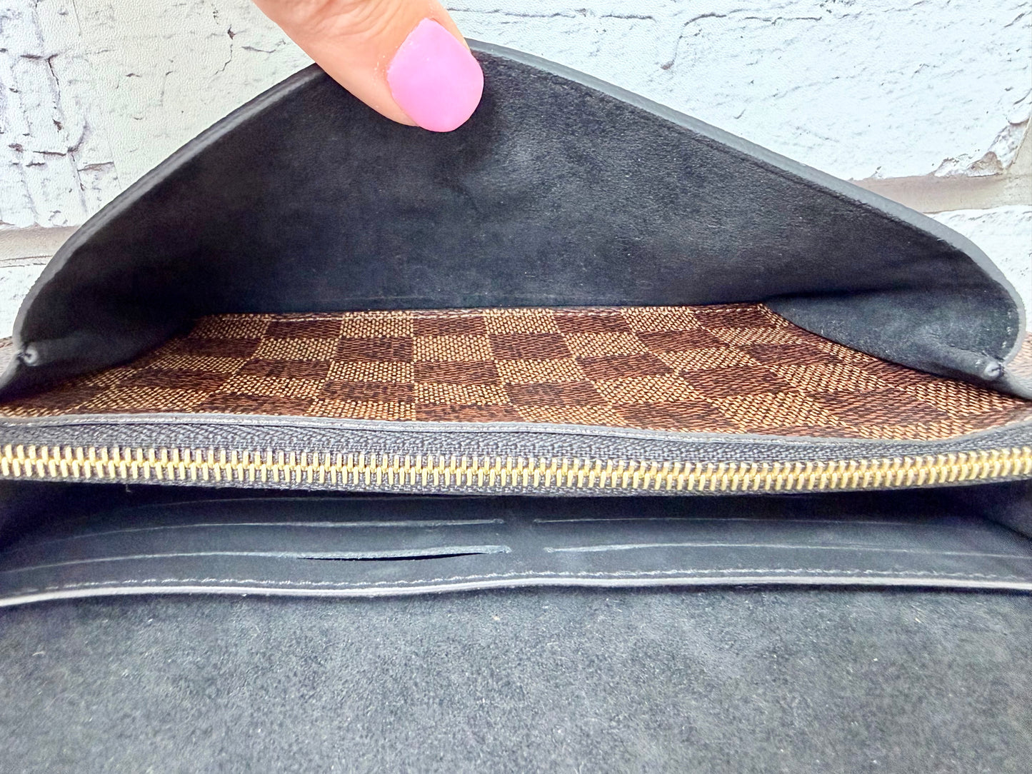 Louis Vuitton Vavin Chain (WOC) Damier Ebene/Black - Like New