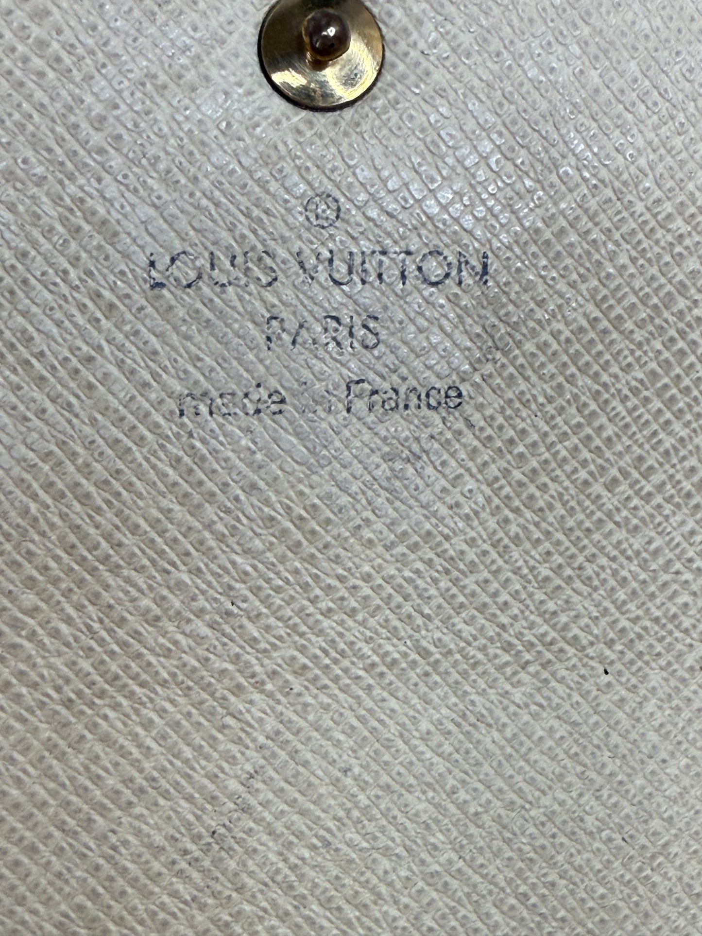 Louis Vuitton Portefeuille Sarah Wallet Damier Azur