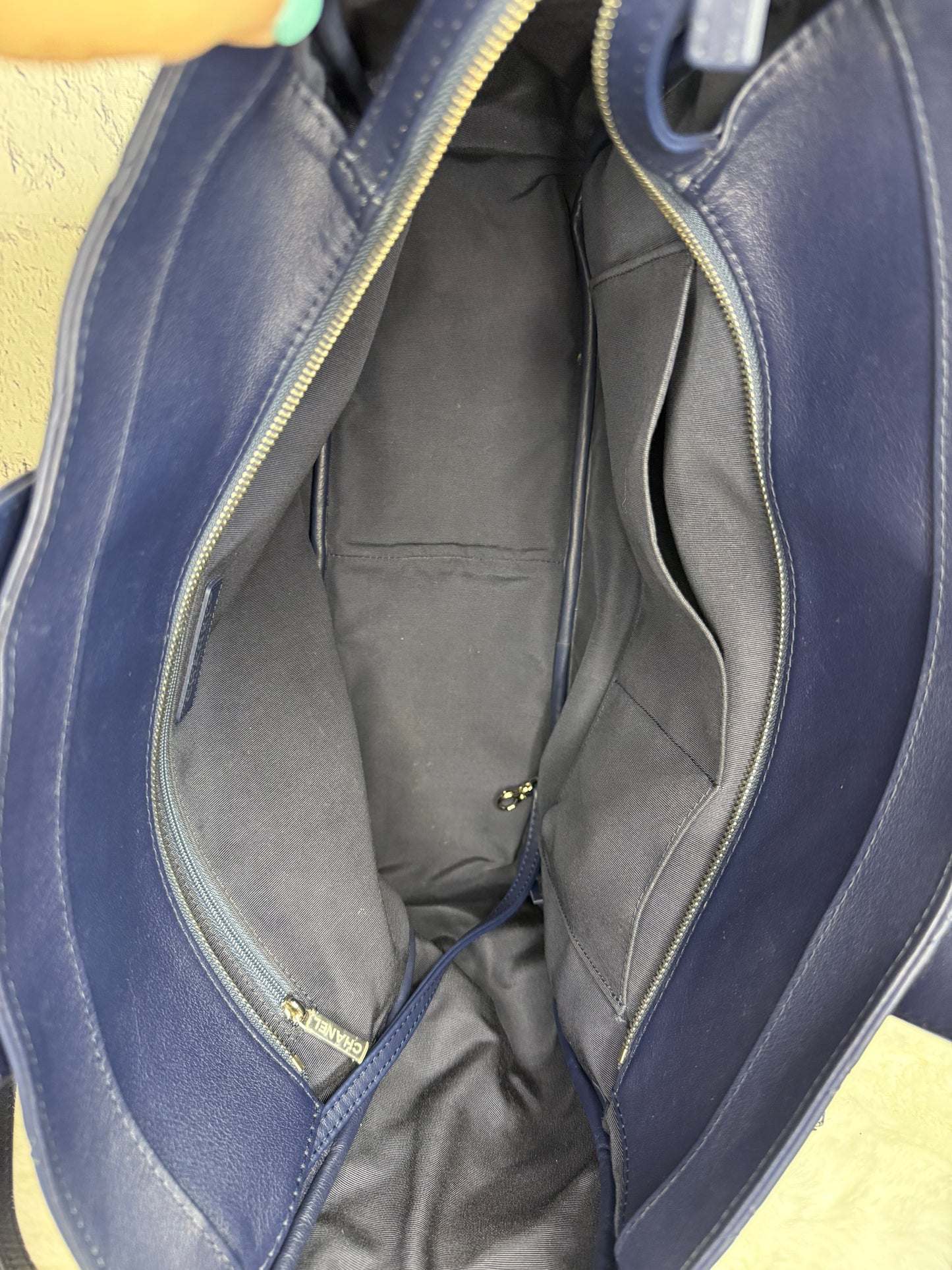 Chanel Calfskin Ultra Pocket Shopping Tote