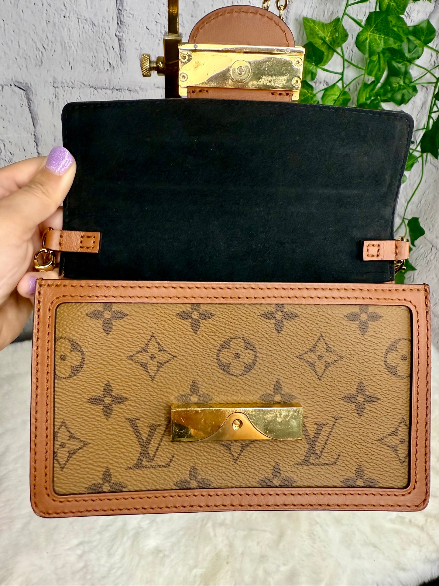 Louis Vuitton Dauphine Chain (WOC)