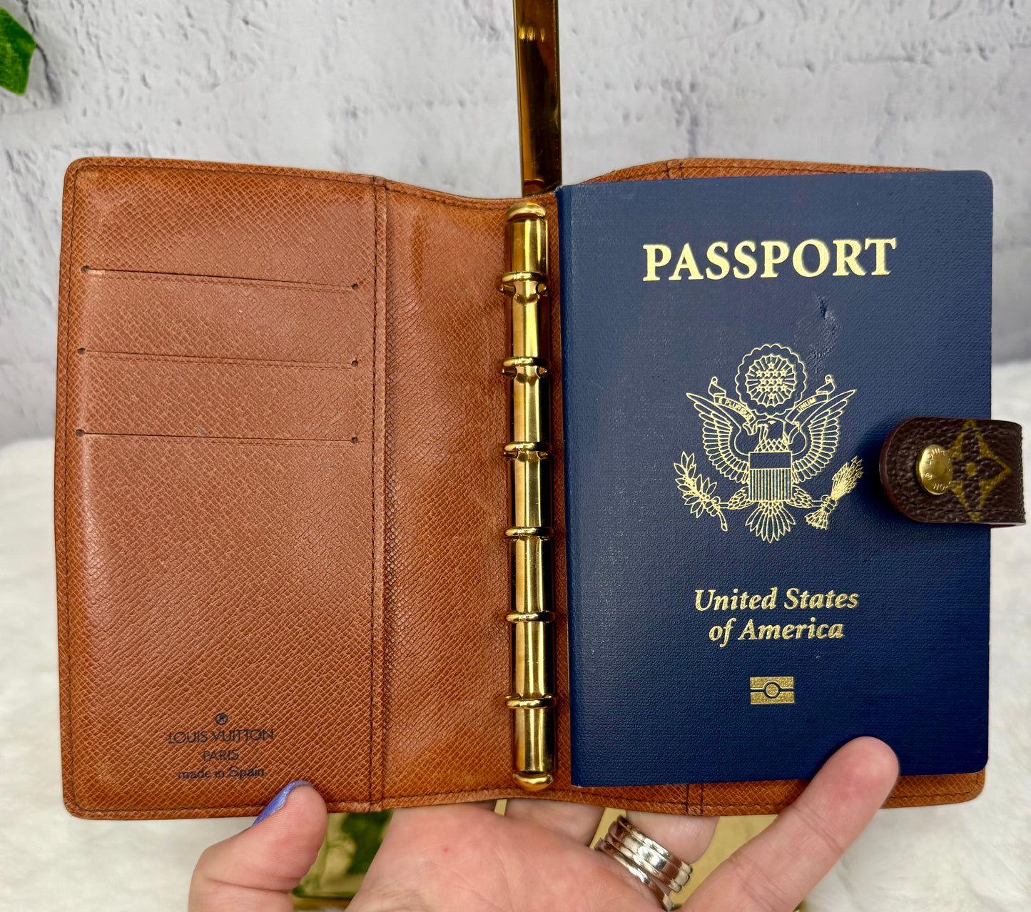 Louis Vuitton Vintage Agenda PM Monogram