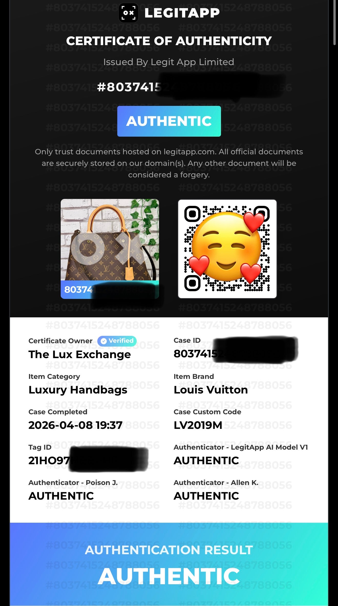 Louis Vuitton Monogram Montaigne BB