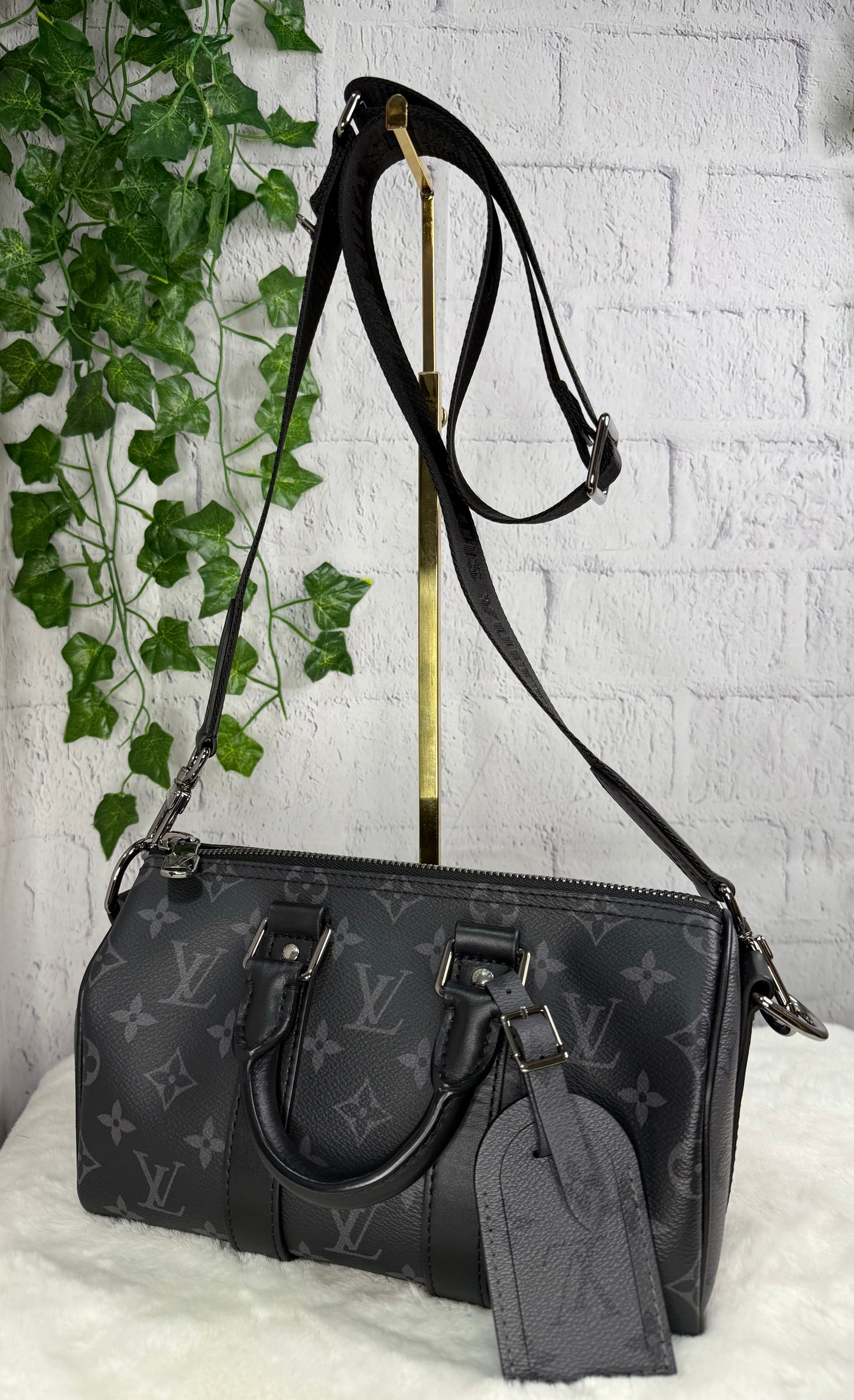 Louis Vuitton Keepall Bandouliere 25 Reverse Eclipse Monogram