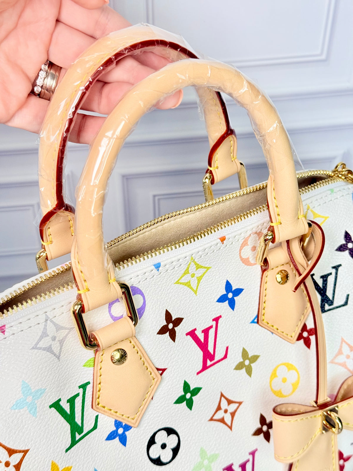 Louis Vuitton x Murakami Speedy 25 Bandouliere (Multicore) - New