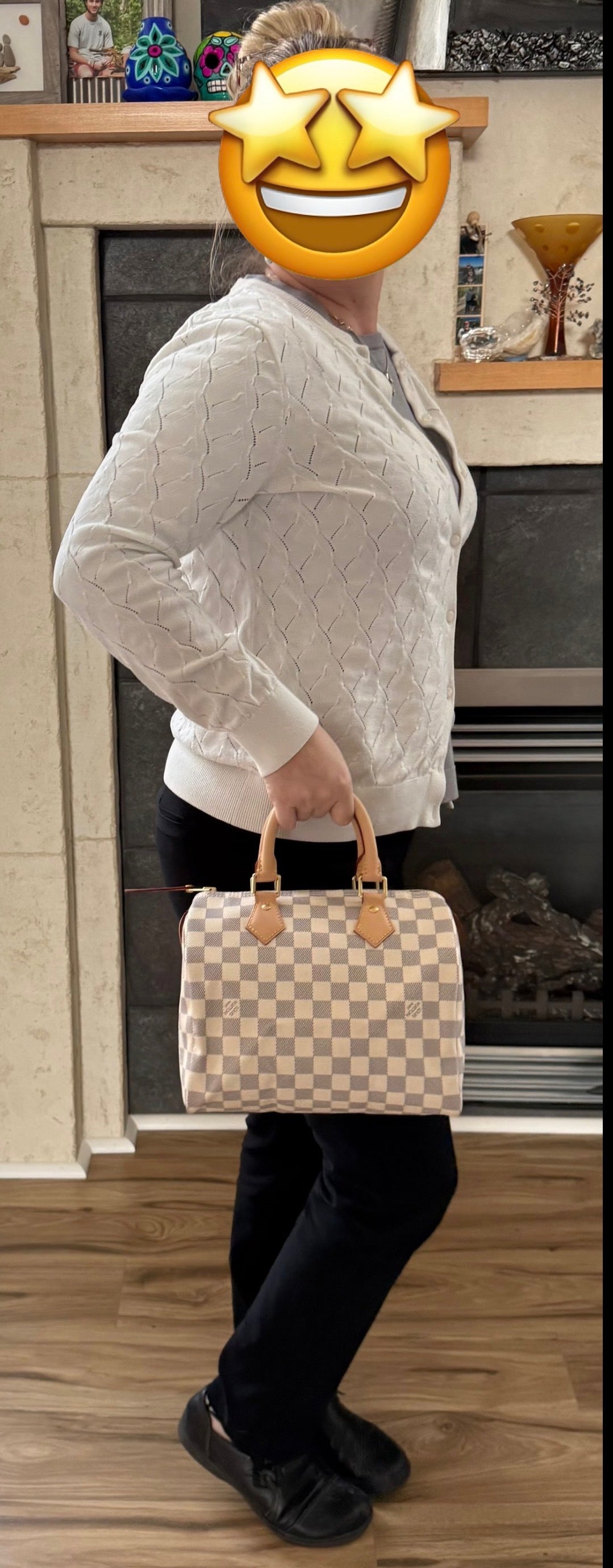 Louis Vuitton Damier Azur Speedy 25