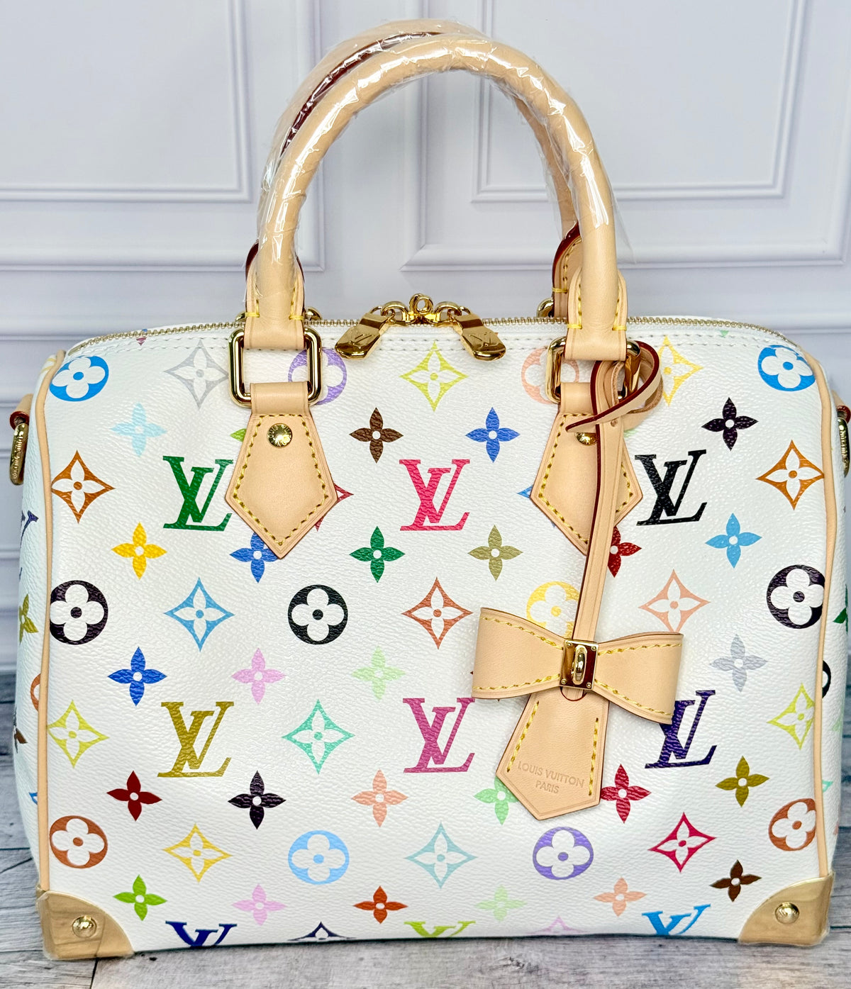 Louis Vuitton x Murakami Speedy 25 Bandouliere (Multicore) - New